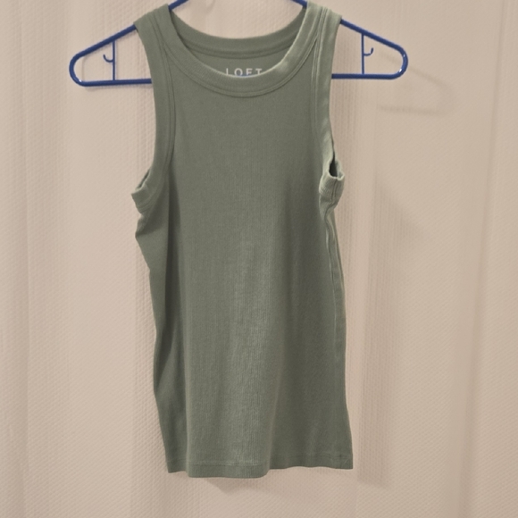 LOFT Tops - LOFT Sage Green Tank Top